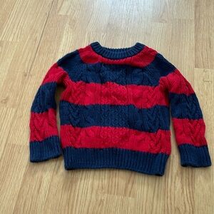 Gap in toddler strip sweater